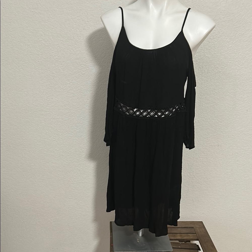 Ambiance Black Mini Dress